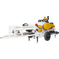 Low Noise Mobile Diesel Engine Wood Chipper